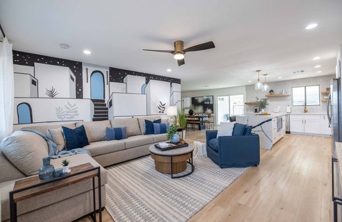Rural-Geneva House | Urban ASU Dreamland: Heated Pool, Spa & Family-Friendly Stay