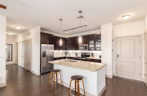 Tempe Apartment | Urban Aztec Retreat in Tempe: Pet-Friendly & Pool Access