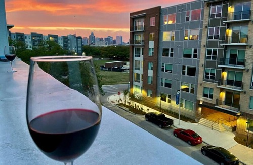 Riverside House | Experience Urban Elegance: Top-Rated Downtown Townhome