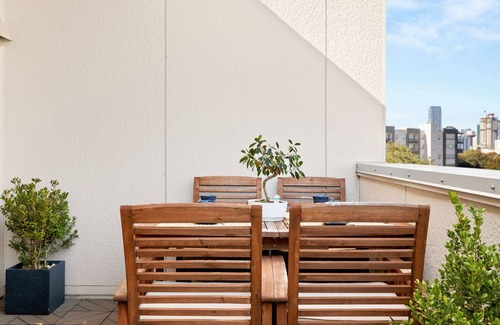 Riverside House | Experience Urban Elegance: Top-Rated Downtown Townhome