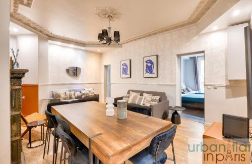 Strasbourg -Saint-Denis Apartment | Stylish Urban Flat 57: Family-Friendly Parisian Escape