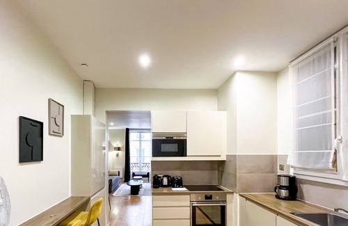 8th Arrondissement Apartment | Charming Flat on Champs-Elysées with Kitchen Access
