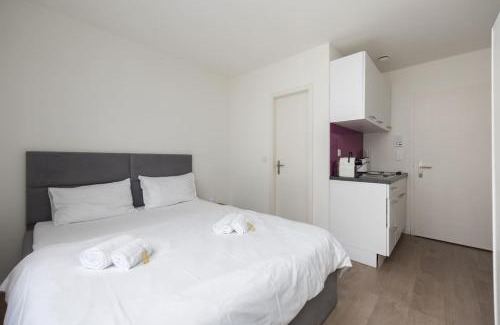 Sihlfeld Apartment | Urban Oasis with Queen Bed and Scenic City Views