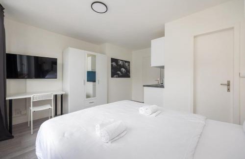 Sihlfeld Apartment | Urban Oasis with Queen Bed and Scenic City Views