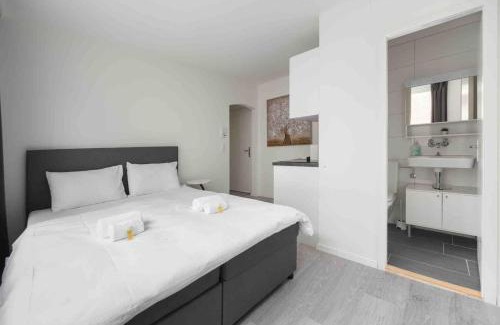 Sihlfeld Apartment | Urban Oasis with Queen Bed and Scenic View for Families