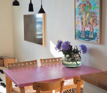 Kallio Apartment | Modern Penthouse with City Views and Child-Friendly Amenities