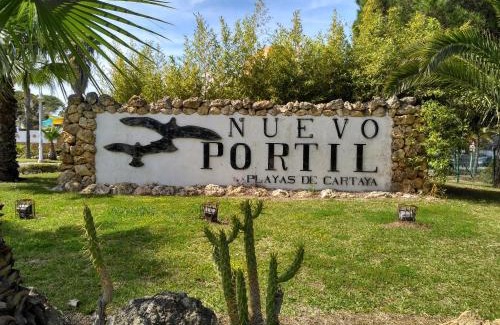Nuevo Portil House | Oceanfront Escape at Urbanización Hoyo 4: Pool & Hot Tub