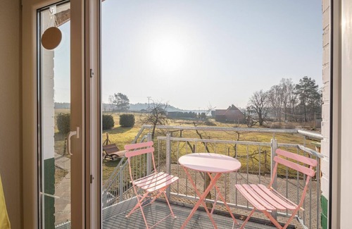 Dobbin-Linstow Apartment | Nature Retreat for Two at Sattelkammer with Ocean Views