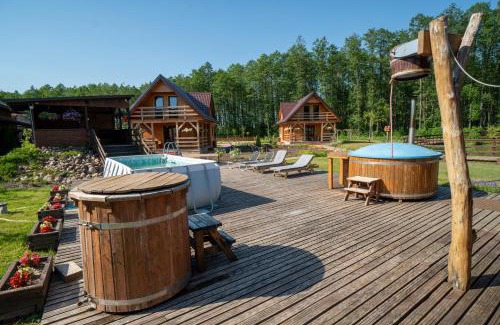 gmina Dabrowa Białostocka Villa | Pet-Friendly Uroczysko Trzyrzeczki with Ocean View & Pool