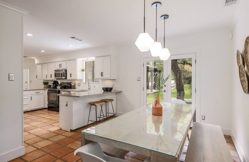 Austin House | Relax and Unwind: Pool, Hot Tub & Fire Pit Awaits You