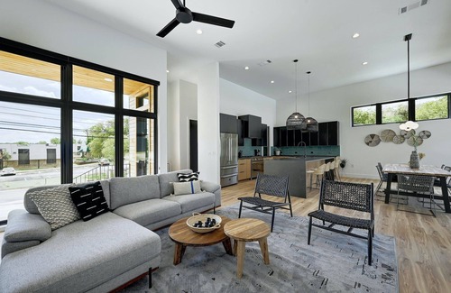 Riverside House | Experience Eclipse Path: Private Pool, Hot Tub & Ocean Views