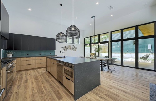 Riverside House | Experience Eclipse Path: Private Pool, Hot Tub & Ocean Views