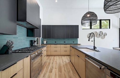 Riverside House | Experience Eclipse Path: Private Pool, Hot Tub & Ocean Views