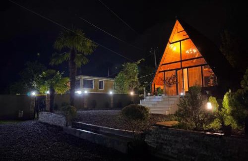 Khelvachauri Ski Chalet | Cozy Wooden House with Hot Tub & Pet-Friendly Amenities