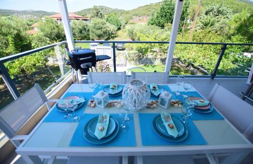 Toroni Apartment | Oceanview 4-Star Vista Suites in Toroni, Halkidiki