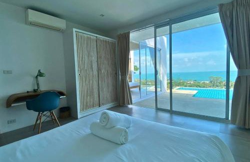 Mae Nam Villa | Family-Friendly 4BR V3 Sunset Seaview in BangPor