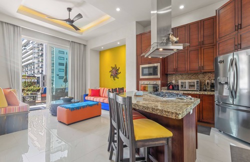 Emiliano Zapata Condo | V399 PH4 - Top-Rated 2 BDRM Retreat in Zona Romantica