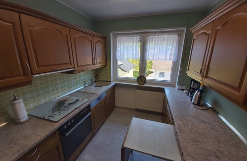 Neustadt-Stadtmitte Apartment | Vacation apartment with castle view in a quiet residential area