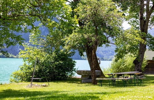 Unterach am Attersee Apartment | Oceanfront Studio Apartment at Seegut Kübler Retreat