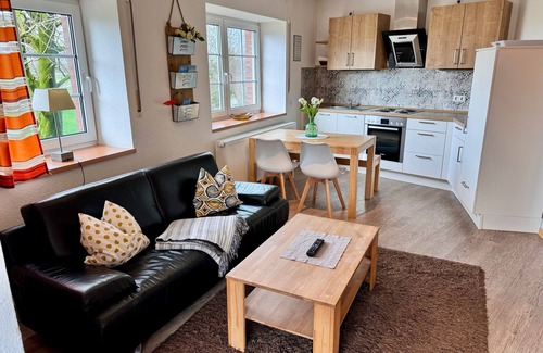 Rieste Apartment | Family-Friendly Vrbo Property with a Fully-Equipped Kitchen