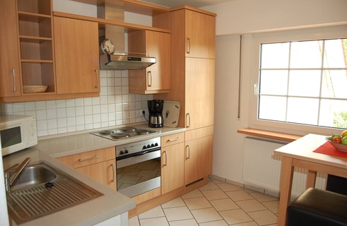 Rieste Apartment | Family-Friendly Vrbo Property with Full Kitchen Access