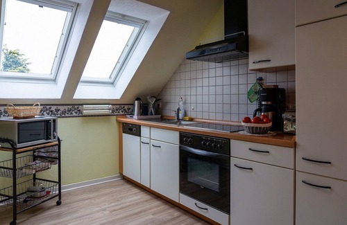 Werdum Apartment | Oceanfront Apartment for 4 Guests in Werdum - Rated 10/10