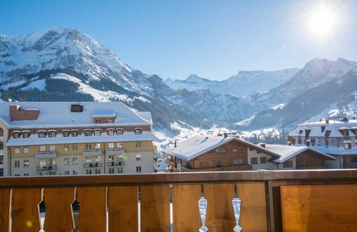 Adelboden Apartment | Scenic Vacation Apartment Near Center with Mountain Views