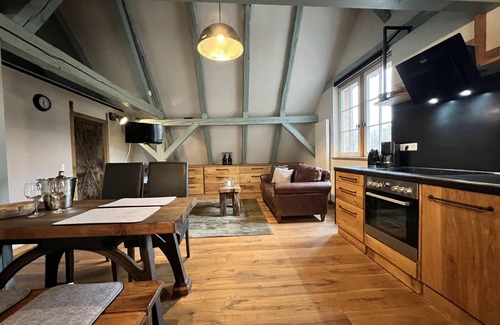 Ueberlingen Apartment | Historic Goldbachmühle: Pet-Friendly Retreat with Pool