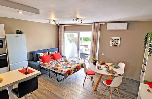 Tarajalejo Apartment | Vacation apartment LUGAR CON ALMA, Tarajalejo, balcony, air conditioning, fast WiFi