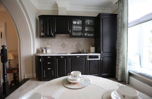 Swiebodzin Apartment | Elegant Vacation Apartment with Fireplace in Castle Park
