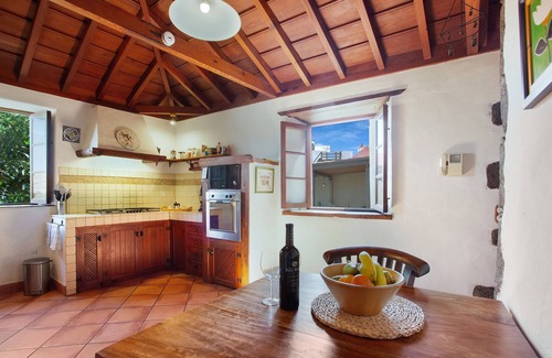 San Juan de la Rambla House | Beautiful 'La Casona De La Rambla' with Ocean View & Garden