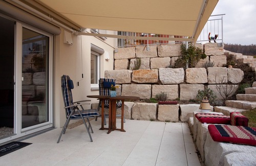 Ludwigshafen Apartment | Modern Vacation Apartment with Private Garden & Top Amenities