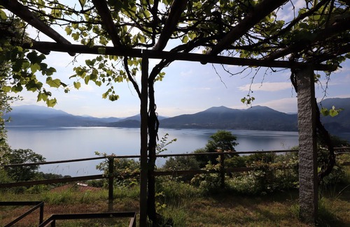 Oggebbio House | Idyllic Camelia Home with Breathtaking Lake Maggiore Views