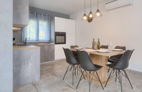Sveta Nedelja House | Oceanfront Vacation Home Corina with Private Pool & Spa