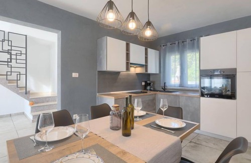 Sveta Nedelja House | Oceanfront Vacation Home Corina with Private Pool & Spa