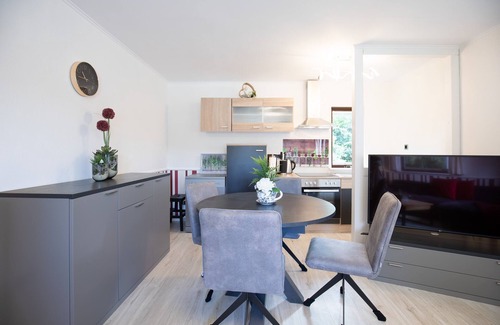 Almdorf House | Pet-Friendly Friesenkrabbe Holiday Home for 4 in Almdorf