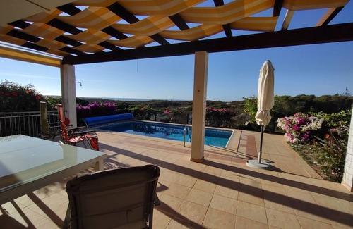 Vila do Bispo Villa | Oceanfront Ingrina Sea View Home with Pool & Family Amenities