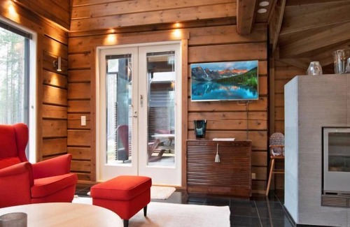 Pyhatunturi House | Vacation home Lumous b in Pelkosenniemi - 8 persons, 3 bedrooms