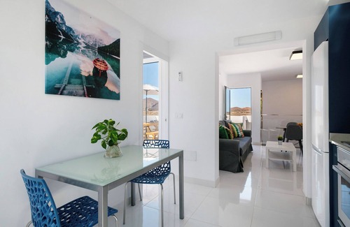 La Santa House | Scenic Sea View Vacation Home 'Titán' with Modern Amenities