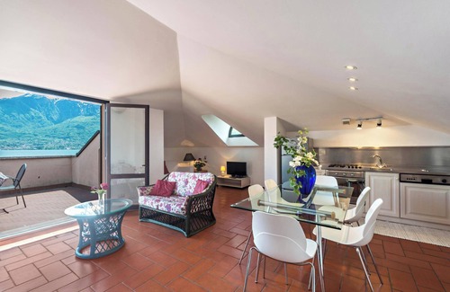 Domaso Villa | Villa Rita: Lake View Getaway with Pool and Garden
