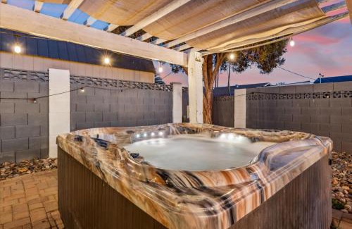 Healy's Dutchtown Apartment | Unforgettable Arcade Home with Heated Pool & Hot Tub