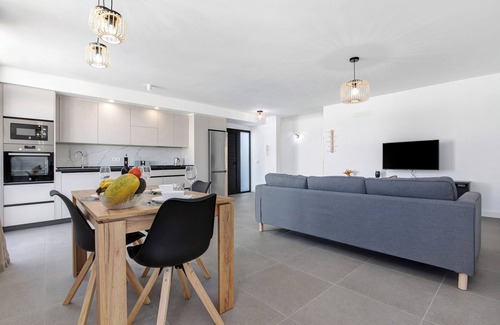 Pajara Apartment | Relax at 'Las Cuestitas' with Mountain Views & Private Terrace
