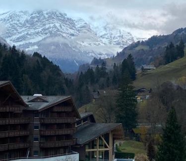 Val d'Illiez Apartment | Charming Val D’Illiez Mountain Apartment with Pool & Dining