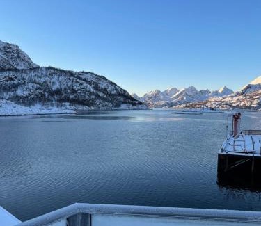 Vagan Apartment | Oceanfront Escape at Valen Brygge - Rated 9.6/10!
