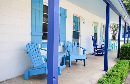 Kingsland Cabin | Inviting Lakeside Cabin 8 at Valentine - Pool & Spa Access