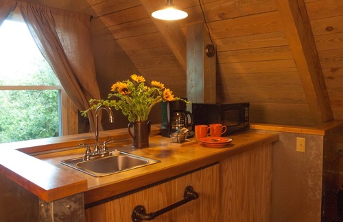 Eureka Springs Cabin | Guest Rated 10/10: Valerian Cabin at Lake Lucerne Resort