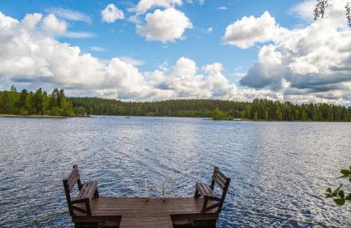 Enonkoski Villa | Valteri: Oceanfront Escape with Private Beach Access