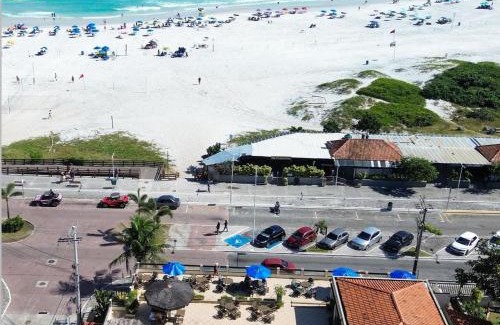 Praia Grande Apartment | Relaxing Varandas ao Mar Loft 302 with Oceanfront Pool