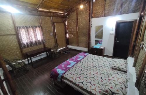Maheshwar House | Budget-Friendly Vasant Bamboo Cottage with Breakfast & Play Area