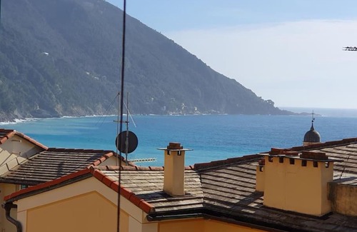 Camogli Apartment | Scenic Vasto Apartment with Ocean View, Steps from the Beach